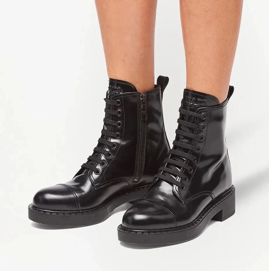 PRADA Women's Lace Up Boots for sale | eBay