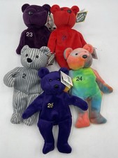 Bam Beanos Baseball Bears - Lot Of 5/ With Tags