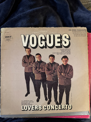 The Vogues - Lovers Concerto LP Vinyl - SPC-3214