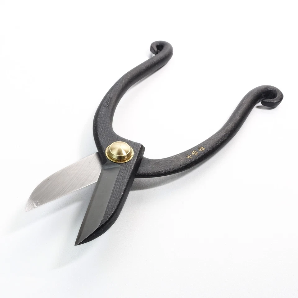 Tijeras Senkichi Gold Bonsai Ikenobo - Tijeras de alta resistencia de 165 mm con agarre abierto Foto 4 de 4