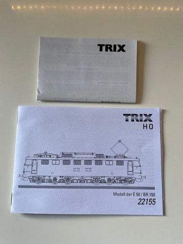 Trix 22155 Beschreibung OVP Lokheft für fehlende Sammlung H0 BR 150 DB | Zustand: Neu: Sonstige (siehe Artikelbeschreibung)