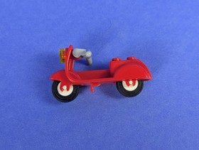 Lego Town: City: Riding Cycle: Scooter with Dark Tan Stand 15396c05 Set 60097