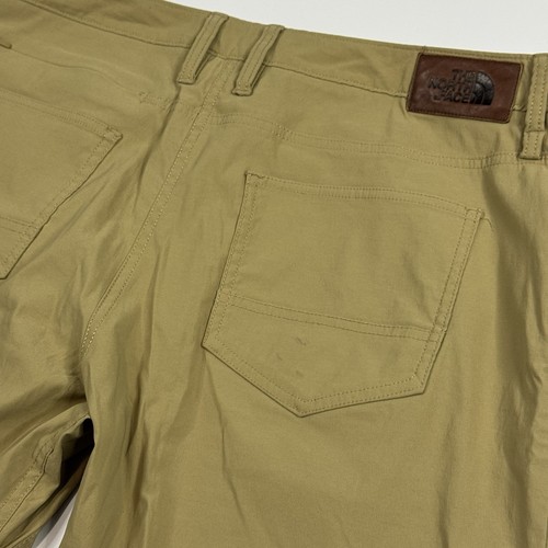 Pantalones chinos de calce recto The North Face para hombre caquis senderismo al aire libre talla 36 - Imagen 4 de 9
