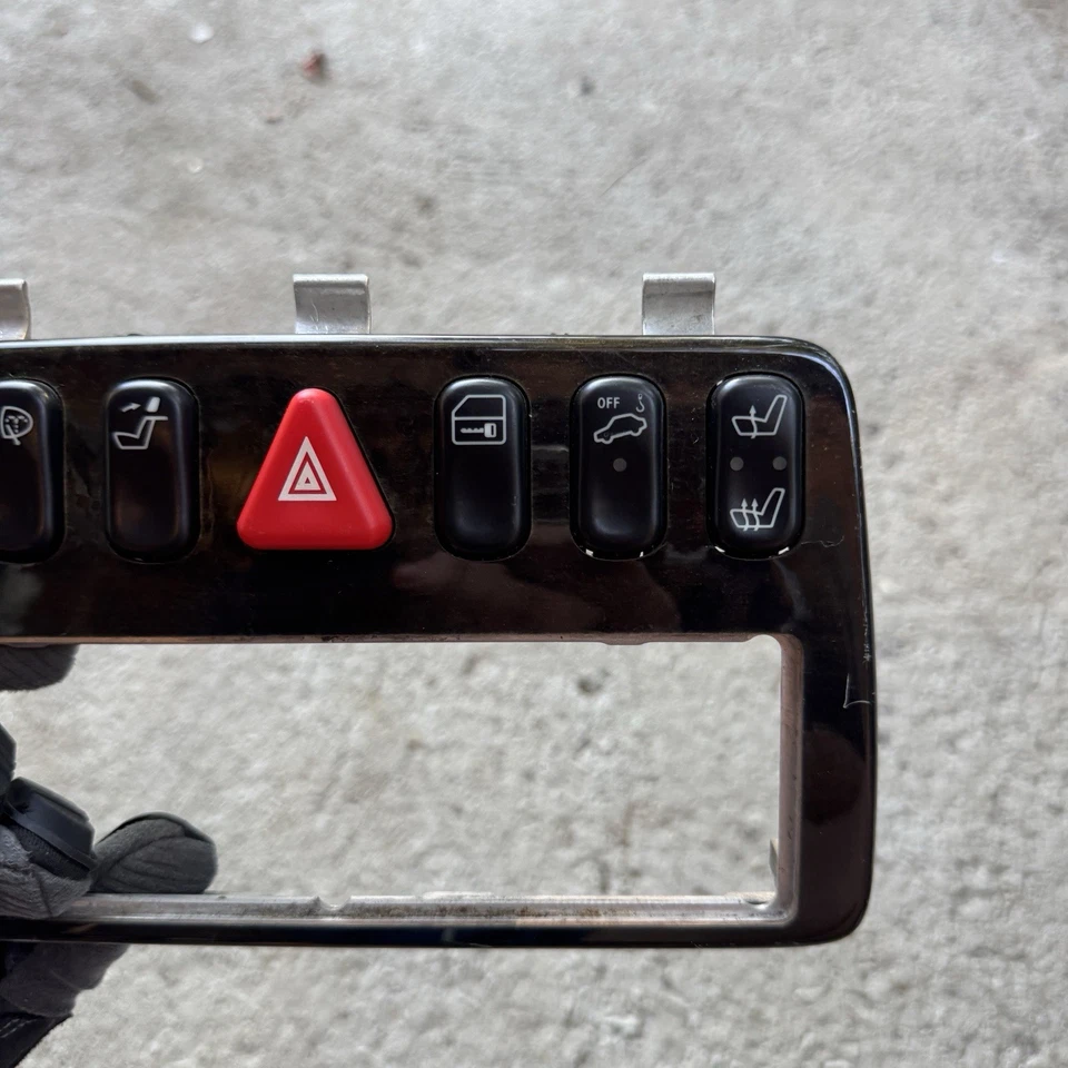 98-03 Mercedes W208 CLK320 CLK430 Center Console Dashboard Control Panel OEM - Image 4 of 4