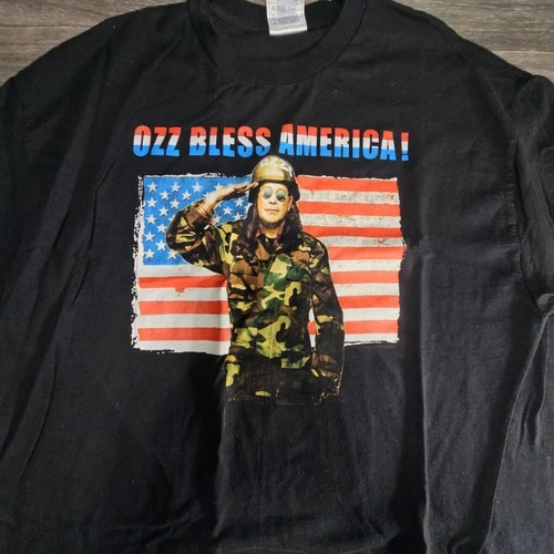 Ozzy Osbourne Ozzfest Ozz Bless America XL Concert Shirt Vintage vintage concert t-shirt, vintage, size XL, single stitch, B+ condition