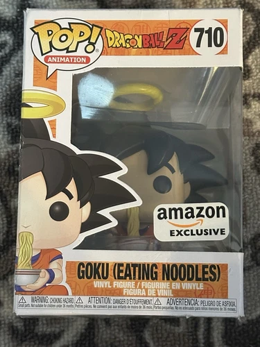 Fideos para comer Goku - Funko #710 exclusivo de Amazon (ligeros daños en la caja)