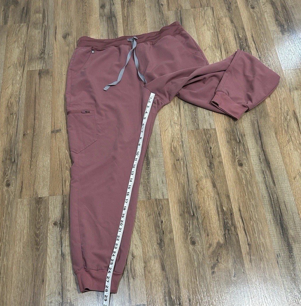FIGS BASIC SCRUB JOGGER TECHNICAL COLLECTION ROSE… - image 3