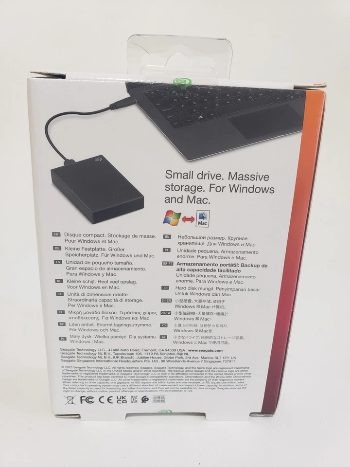 Seagate Backup Plus 4TB HDD STHP4000400 New Sealed  - Image 2 of 2