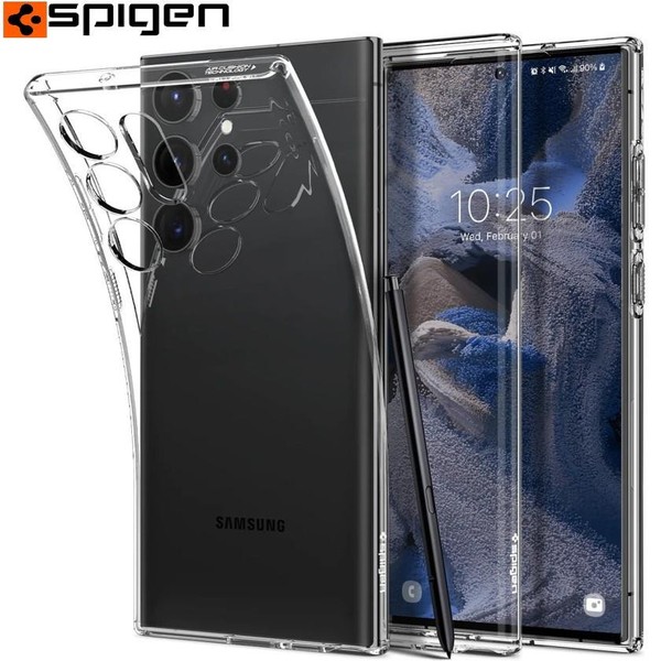 SchutzhüLle Spigen FüR Galaxy S23 Ultra HandyhüLle Case Cover Futeral HüLle-image
