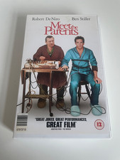 Meet The Parents VHS Video Tape Robert De Niro Big Box Ex Rental No Mould