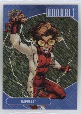 2023-24 Upper Deck DC Annual Gold Linearity 13/88 Impulse #18 0i5p