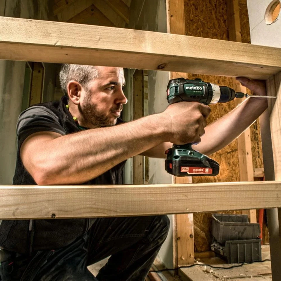 Metabo 18V Sb 18 Lt Bl 2.0 Brushless Cordless Hammer Drill 2.0Ah Kit - Image 2 of 4