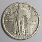 1917 S Type 2 Standing Liberty Quarter Extremely Fine XF Almost AU Key Date