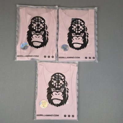 Gorilla Mind Gorilla Mode Mens Extra Large Pink Tank Top Shirt Gym Workout