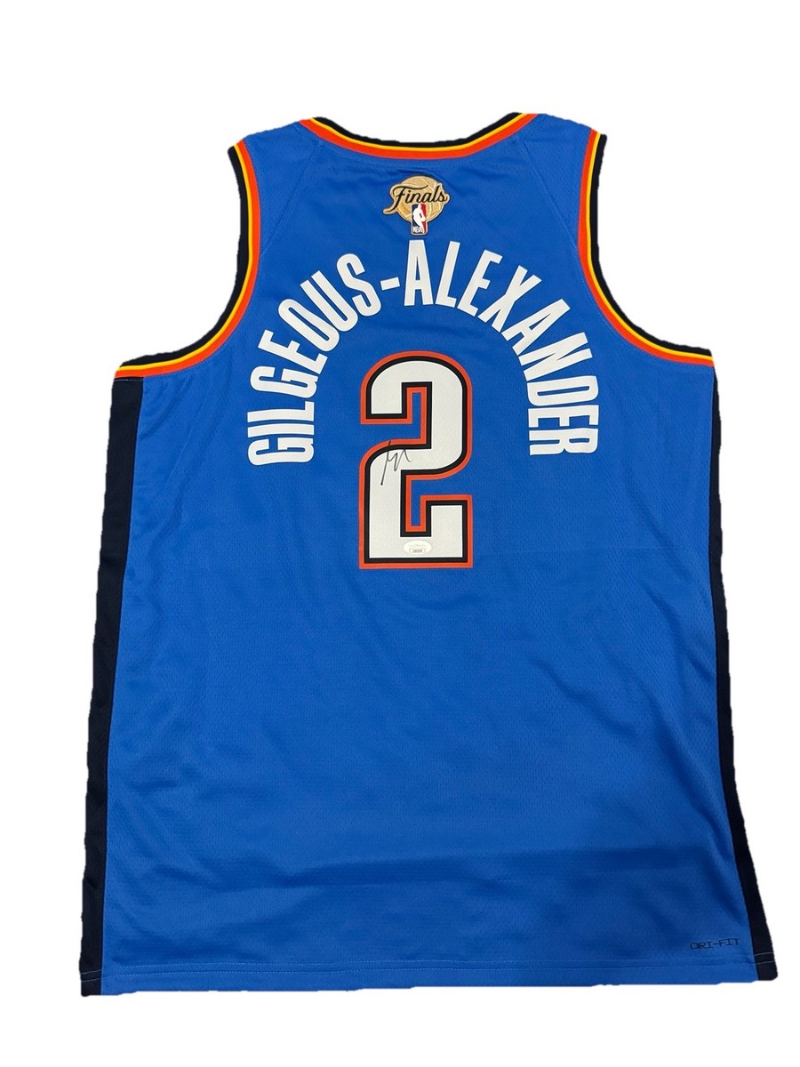 ウェア OKC SGA AU Finals GmaeJersey M Shai Gilgeous-Alexander signed autographed OKC Finals