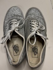 Las mejores ofertas en Zapatos Atléticos VANS Glitter Silver para