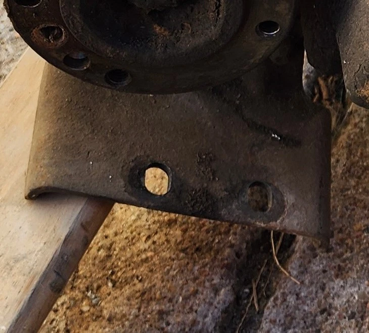 1981-93 DODGE W150 W250 W350 4x4 Truck Automatic Transmission Crossmember OEM - Image 3 of 4