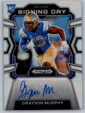 Grayson Murphy 2024 Prizm Draft Picks Signing Day Silver Auto #SD-GMU UCLA