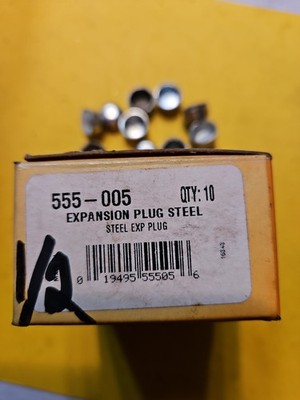 10 COUNT DORMAN 555-005 Freeze Expansion Plugs. 1/2''  B704