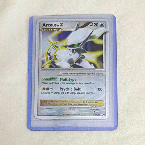 Pokemon TCG Arceus LV.X Arceus 96/99 Rare Holo LV.X 120 HP 2009 EN