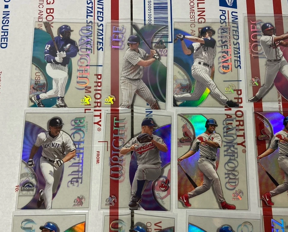 Lot of 37 1999 Skybox EX Century Cards Semi Stars & Commons Acetate Holofoil - Image 2 of 4