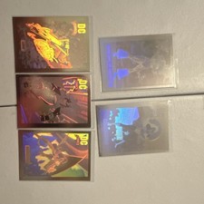 DC Holograms Hall of Fame 1992 Trading Card Lot 5 Lobo Wonder Woman