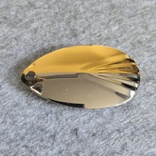 (5) #7 Fluted Indiana Blades "Clamshell" 50% Nickle & Gold Add To Spinnerbaits!