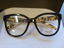 Saint Laurent SL M97 Cat Eye Acetate Eyeglasses Black/Tortoise 54-18-140