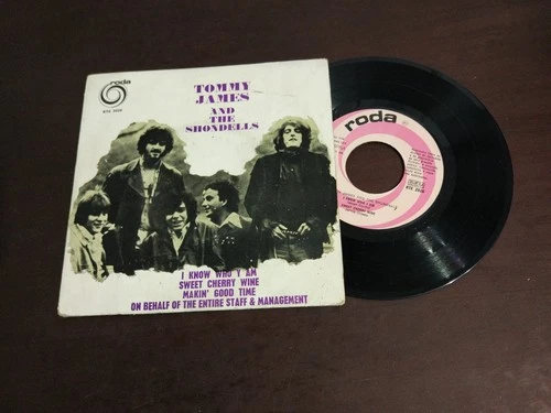 TOMMY JAMES *I KNOW WHO Y AM + 3* EP UNIQUE EDITION PORTUGUESE  EXC