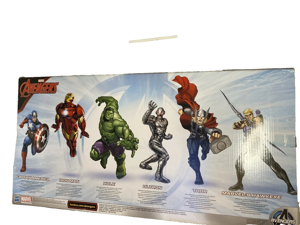 Marvel Avengers Titan Hero Series Target Exclusivo Seis Figuras Nuevo en Caja 2015 Foto 3 de 4