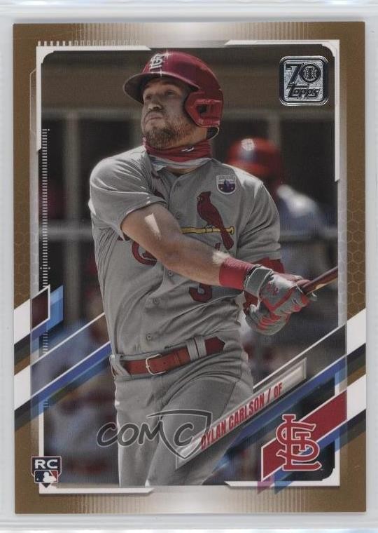 2021 Topps Gold 546/2021 Dylan Carlson #285 08a4