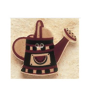 Mill Hill Ceramic Buttons 43028 Watering Can w/watermelon