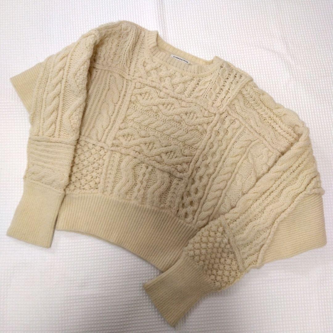 CURRENTAGE cable patch knit - image 10