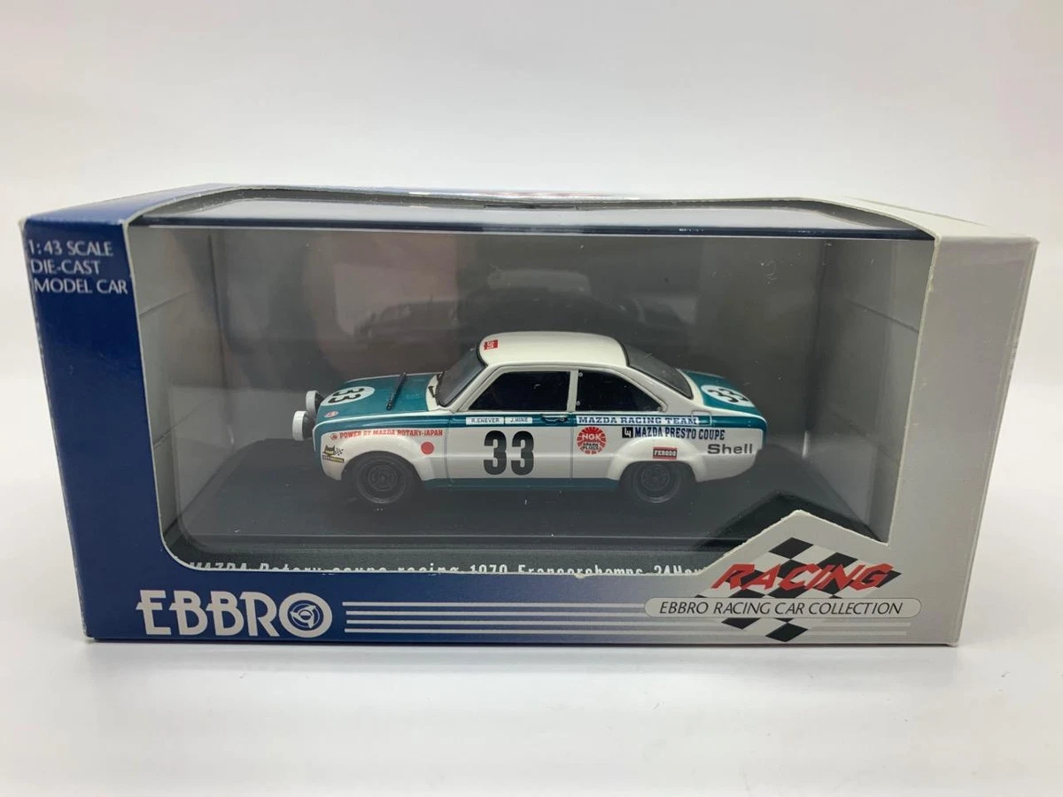 美品 EBBRO 1/43 MAZDA Rotary Coupe Racing Mazda EBBRO 1:43 Diecast & Toy Vehicles for sale | eBay