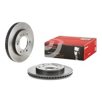 2X Brembo Bremsscheiben 290Mm InnenbelÜFtet Vorne Passend FÜR Mitsubishi Pajero