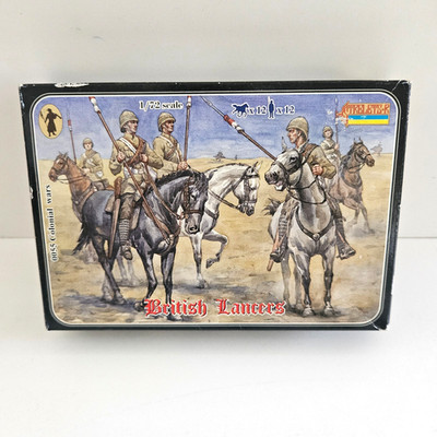 1/72 STRELETS R BRITISH LANCERS #0055 NEW WARGAMING MINIATURES FIGURES