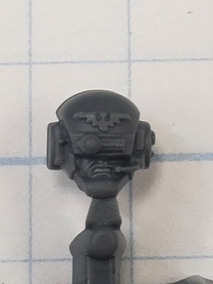 Warhammer 40k Astra Militarum Bits Chimera Tank Helmet Head w Targeter