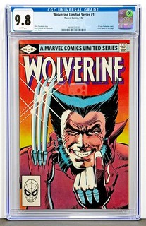 1982 Wolverine #1 Ltd. Series CGC 9.8 WP 1st Solo Wolverine Comic Yukio Cameo