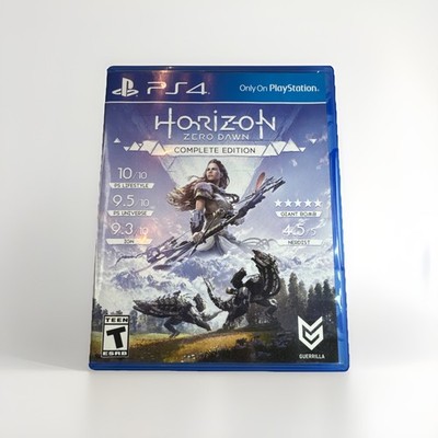 Horizon Zero Dawn Complete Edition (Sony PS4)   Tested   Case & Manual