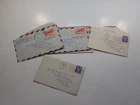 6 WW2 Letters Air Force Wife Lieutenant Sequoia Field Visalia California WWII