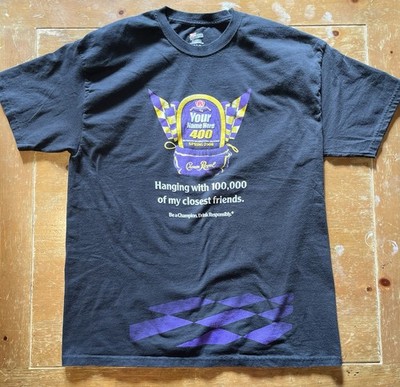 2008 Richmond Raceway Crown Royal NASCAR sprint Cup Tee Shirt - Mens XL