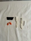vintage Barbie doll accessories 1960s fabric gloves and orange heels  BR-76