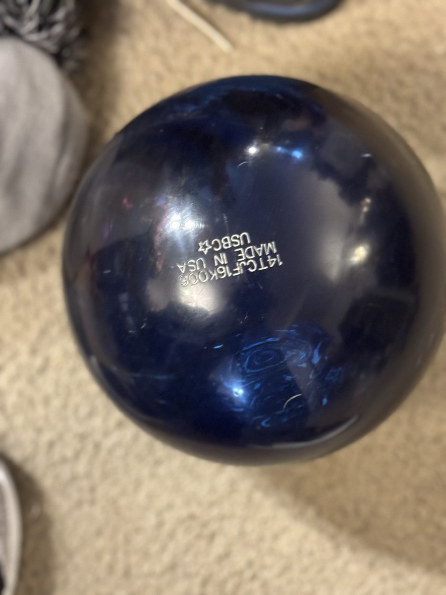 ボール STORM THE CODE 15p 2oz (usedAA) Storm Code Blue Bowling Ball 15 LB Overseas Used RAD4 Pearl