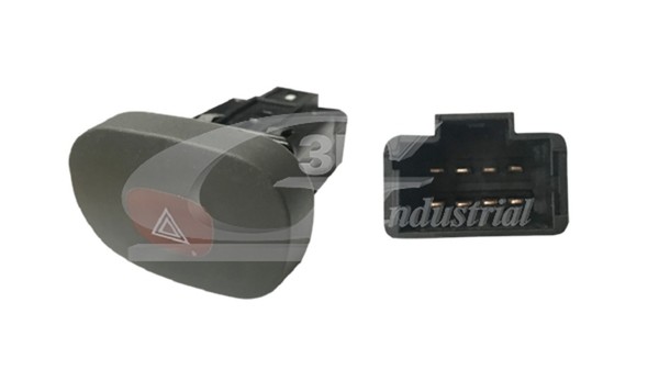 Warnblinkschalter 3Rg 82628 FüR Renault Clio 2 Thalia 1 SB0 BB0A BB0F BB10 BB1K-image
