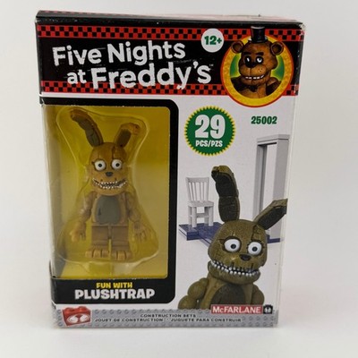NEW Five Nights At Freddys FUN WITH PLUSHTRAP  McFarlane Construction Set damage