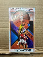 1991-92 Full Court Press College Basketball Guide Stat & Player Info Booklet B49