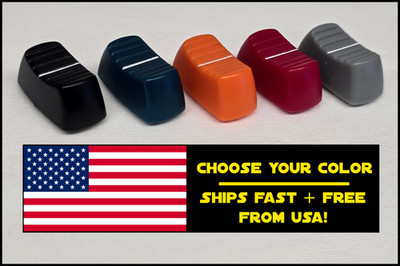 1x OEM Fader Knob Cap for Behringer Xenyx, Europower, Etc. 4mm Slot -- Original!
