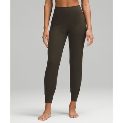 Lululemon 'Align' Green Nylon High-Rise Jogger Size 4