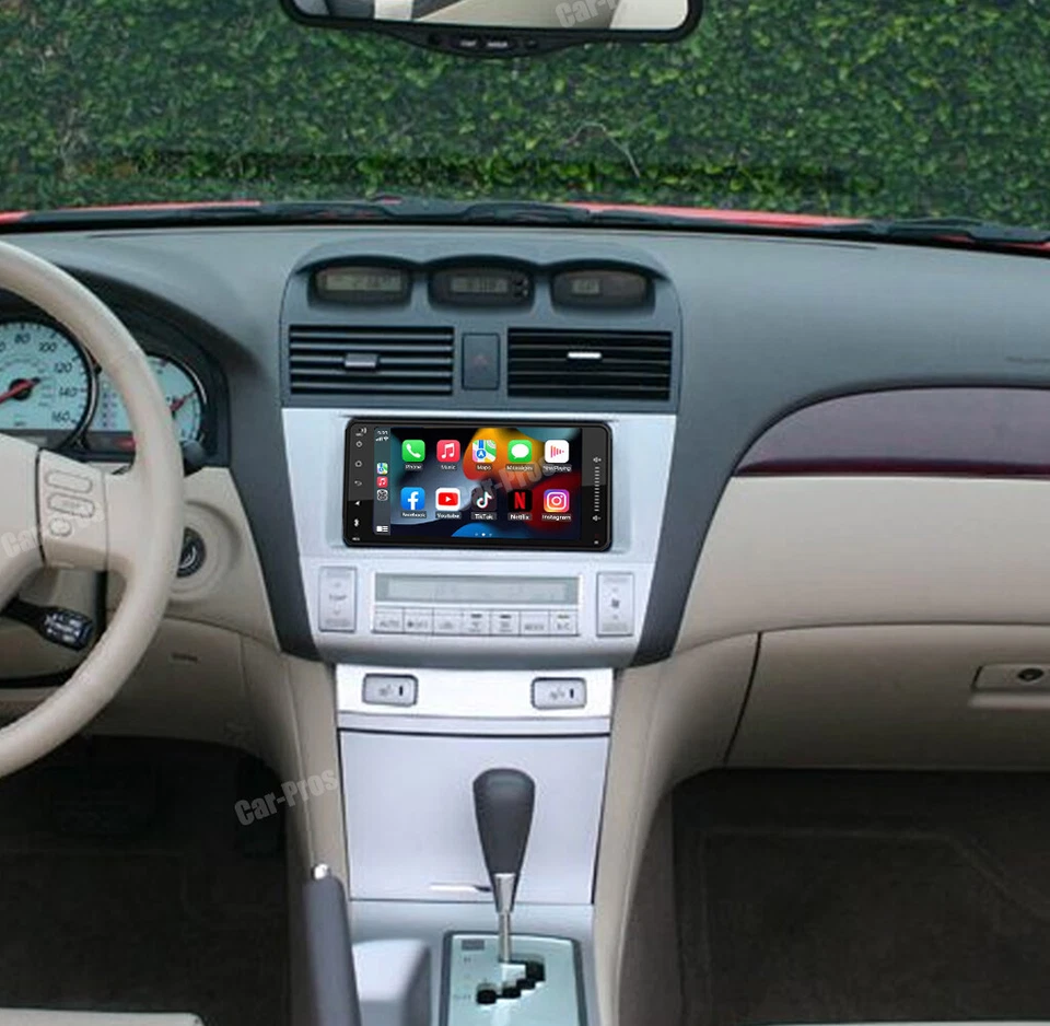 Radio estéreo para automóvil Toyota Solara 2004-2008 Android 13 Carplay GPS navegación WIFI BT Foto 3 de 4