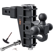 Trailer Hitch Fits 2 Inch Receiver 6 Inch Adjustable Drop Hitch 17000LBS Solid